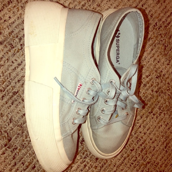 Superga Platform Sneakers - Picture 1 of 3